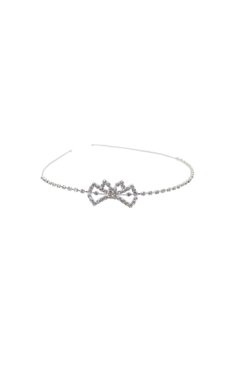 Glitter Pie T741 Rhinestone Hairband with Bow