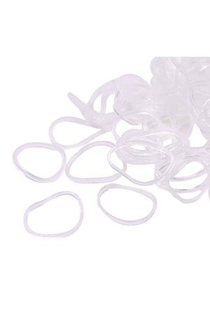 H75 Clear Rubber Bands Small