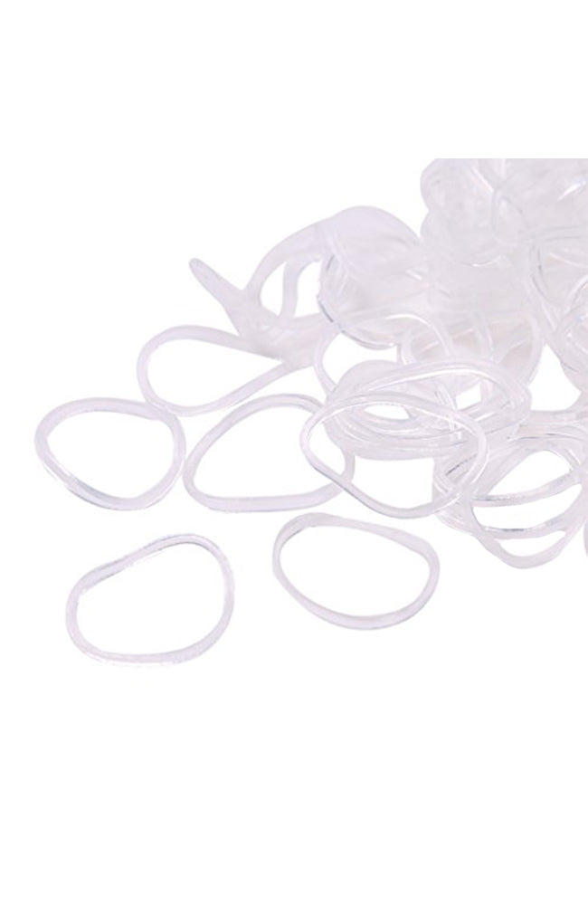 H75 Clear Rubber Bands Small