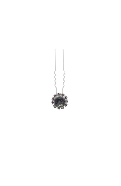 H902 Crystal Rhinestone Flower Bun Pin
