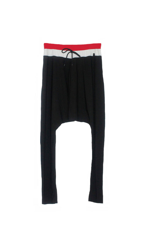Lexi Luu Adult Red Stripe Harem Pants