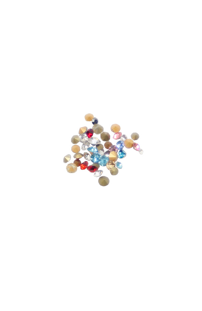 Lucky Assorted Colour Size Rhinestones