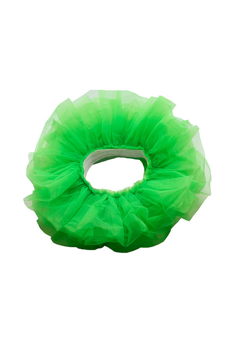 Mainstreet 4907 372 Child Organdy Tutu Florescent Green