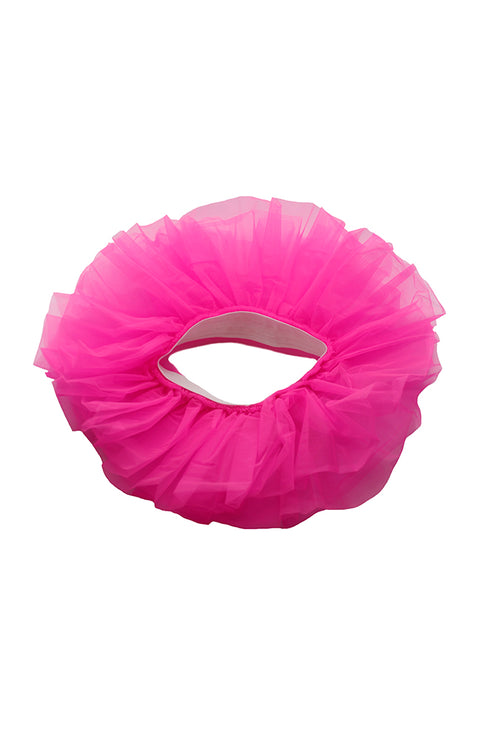 Mainstreet 4907 384 Child Organdy Tutu Florescent Pink