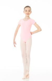 Mondor 26235 Short Sleeve Bodysuit Pink