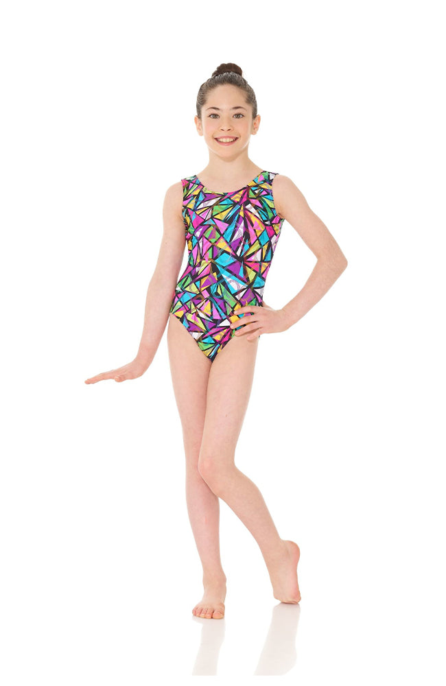 Mondor 27822 S5 Gymnastic Printed Bodysuit Snakes and Ladders