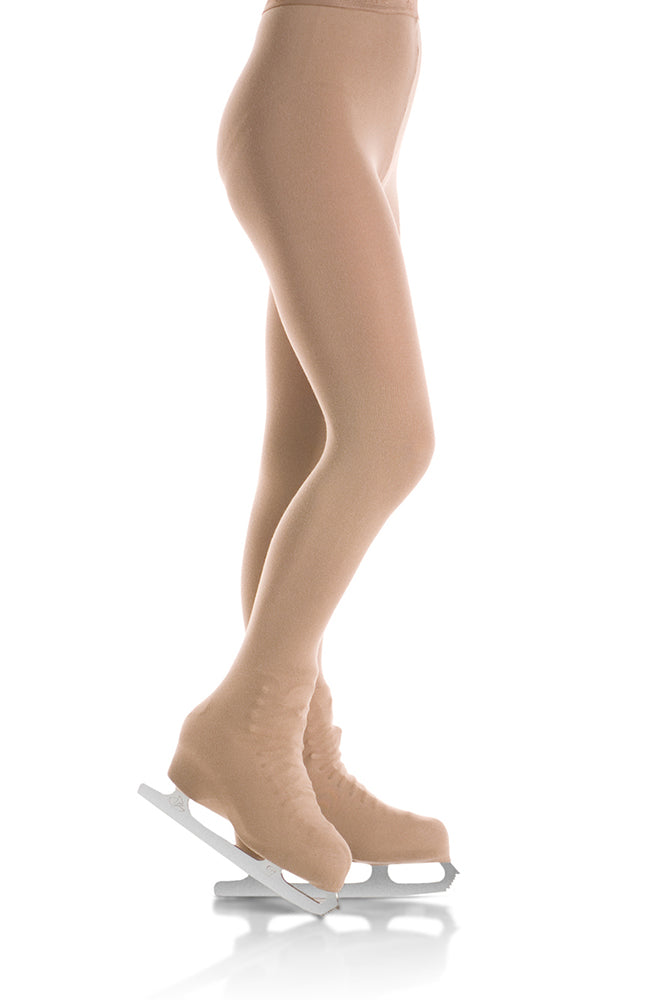 Mondor 3396 Plus Size Matte Boot Cover Skating Tights