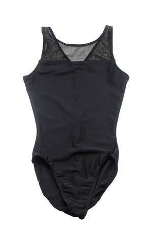 Mondor 6090 52 BLK Tank Mesh Bodysuit