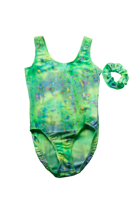 Mondor 7822 VB Green Light Gymnastic Tank Bodysuit