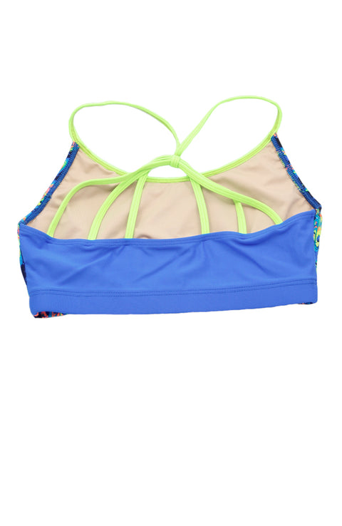 Motionwear 1311 913 Pattern Bra Top Back