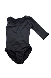 Motionwear 2712 732 Asymmetrical 3/4 Sleeve Bodysuit