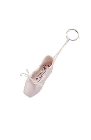 Pillow For Pointes Patterned Mini Pointe Shoe Keychain MPS Light Pink