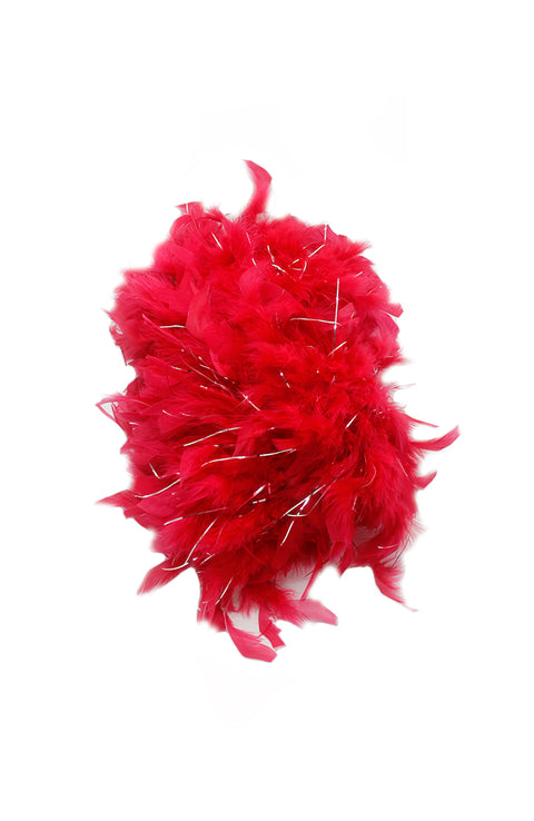Body Wrappers F101 Boa W Lurex RED