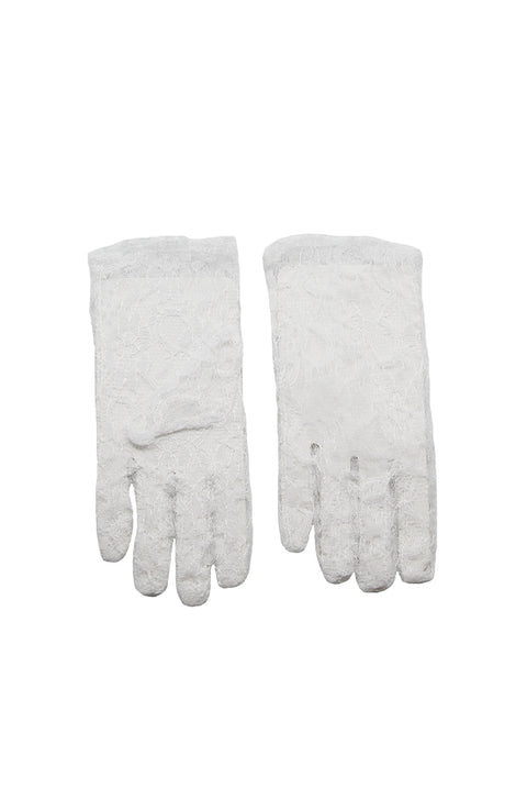 Rubies 10339 Adult Lace Gloves White
