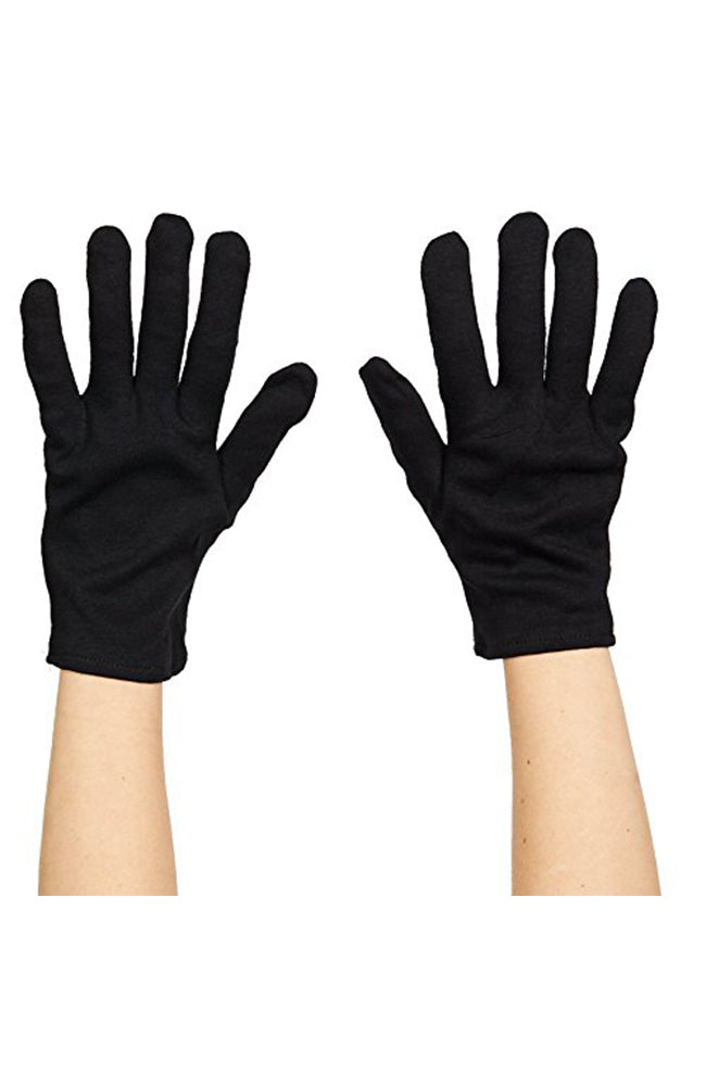 Rubies 336B Black Costume Gloves