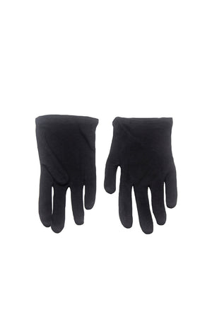 Rubies 385 Child Black Cotton Gloves 