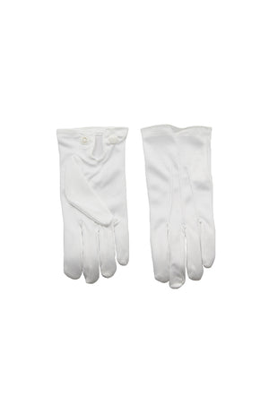 Rubies 451 Child Nylon Gloves White
