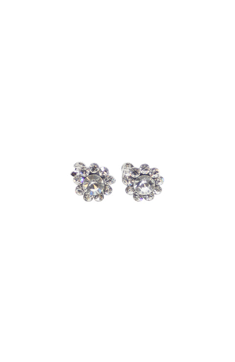 SS005-CH Pierce Small Daisy Earrings