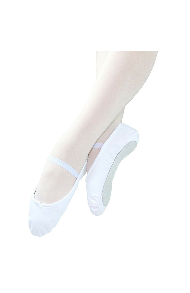 Sansha 14C Child Star Canvas Full Sole Ballet Shoes White