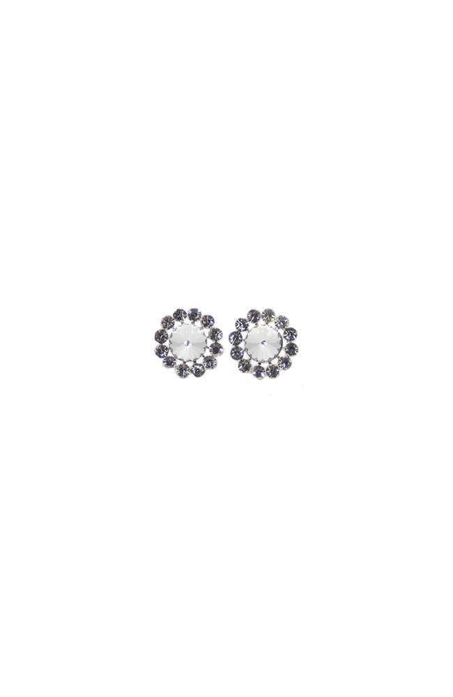 Sebastiana EA023-1 Daisy Clip Earrings
