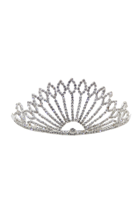 Sebastiana TRA-10 Rhinestone Crown Tiara