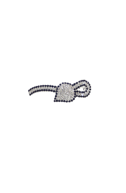 Sebastiana TRA-29 Rhinestone Spade Barrette
