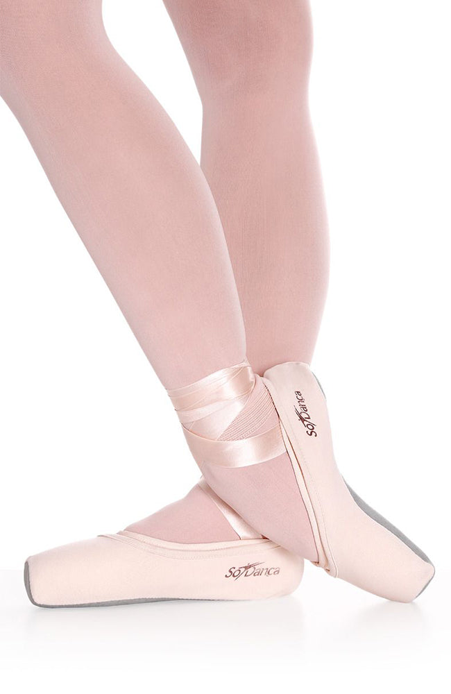So Danca AC09 Adult Light Pink Pointe Shoe Covers