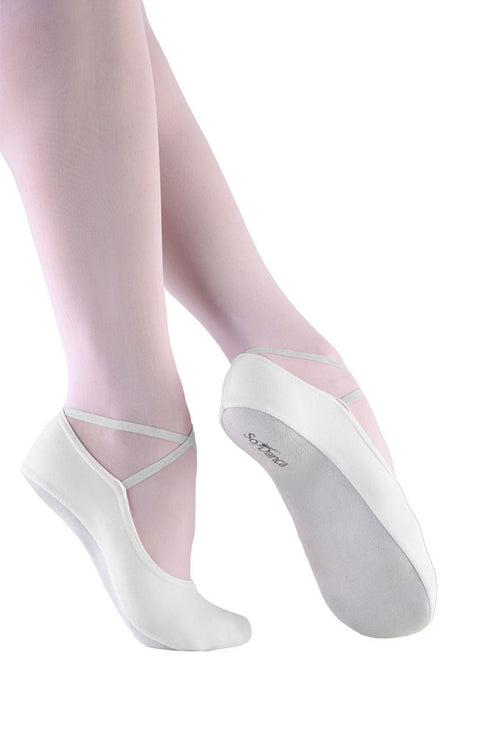 So Danca BA40A Child White Gym Slippers