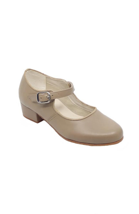 So Danca CH-01 Tan Cuban Heel Character Shoe