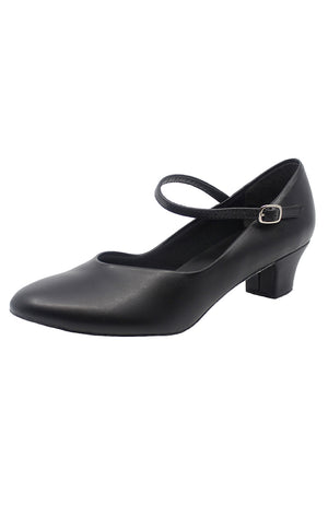 So Danca CH791 BLK 1.5" Suede Bottom Character Shoes
