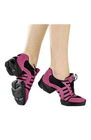 So Danca DK70 Hot Pink and Black Split Sole Dance Sneaker
