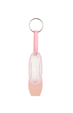 So Danca KC40G SD Pink Glitter Pointe Shoe Keychain