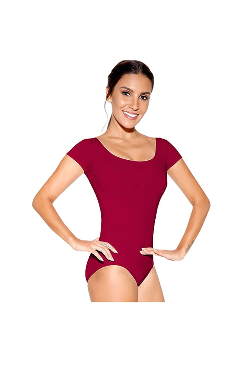 So Danca SL12 BUR Cap Sleeve Bodysuit
