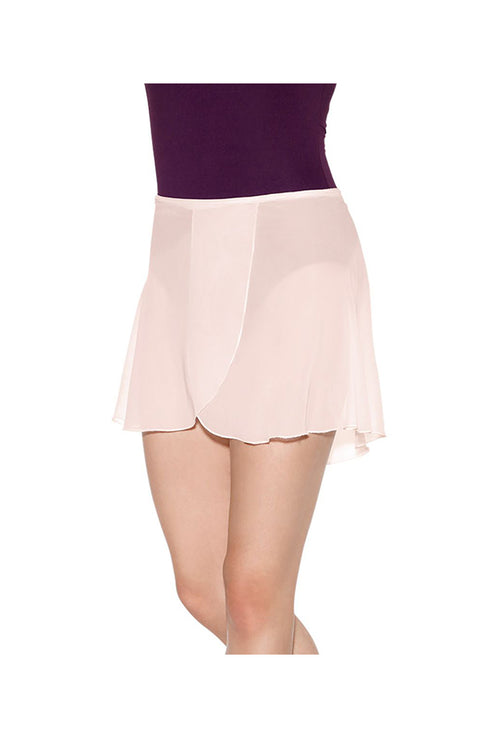 So Danca SL66 Semi Sheer Wrap Skirt Pink