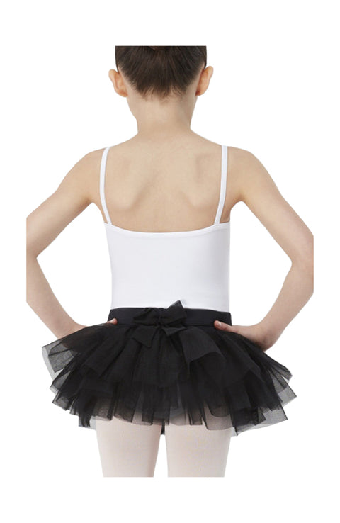 Wear Moi Nuage Girls Dance Skirt BLK Back